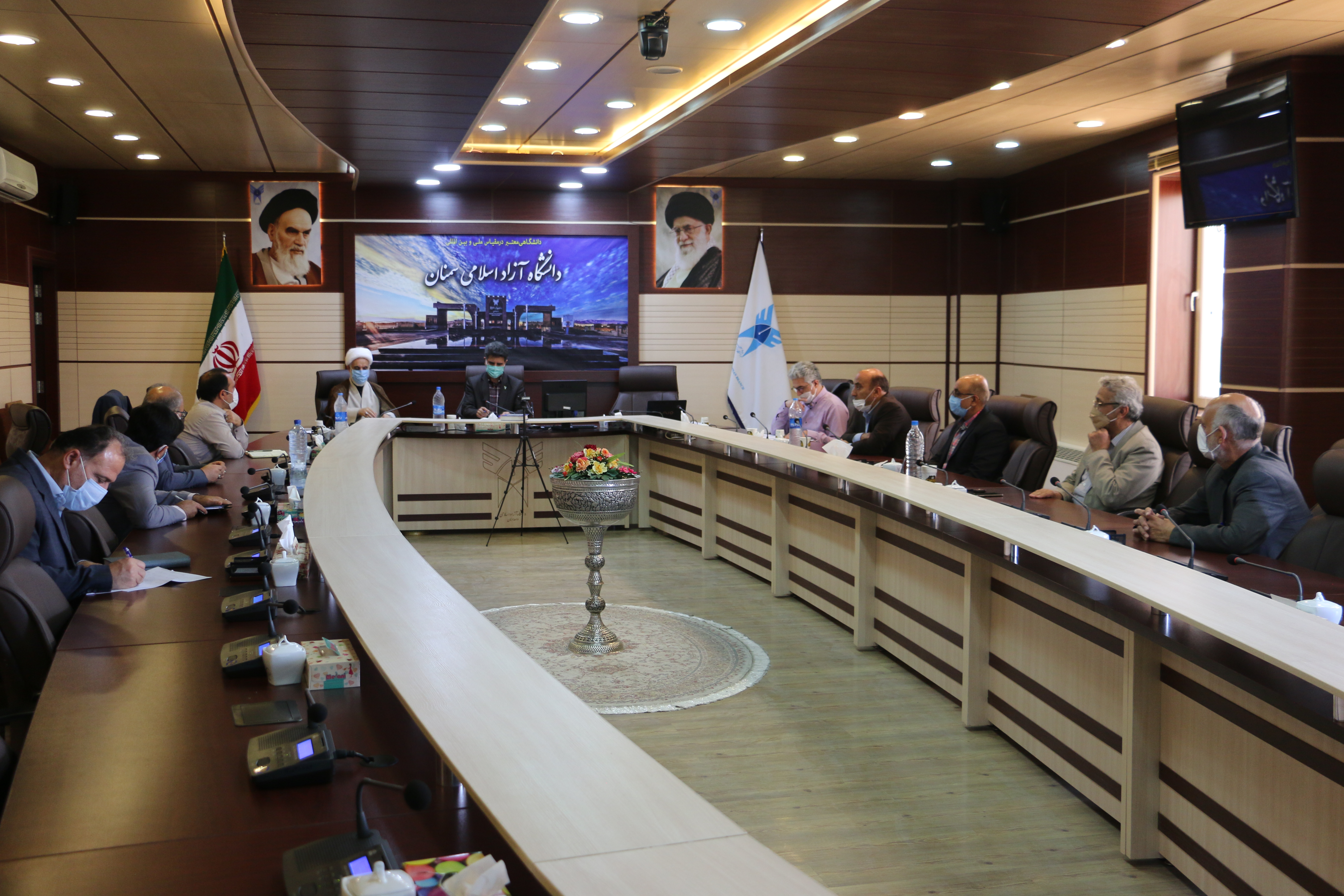 در تازهترین جلسه گروه دائمی هیئتامنای دانشگاه آزاد اسلامی استان سمنان