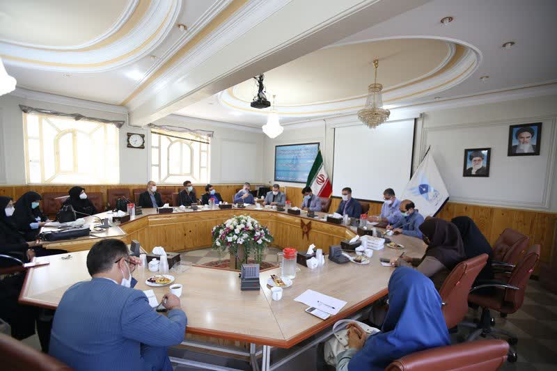 نشست اداره کل ورزش و جوانان استان مرکزی