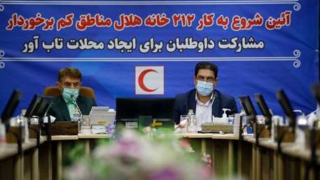 شروع به کار 212 خانه هلال در مناطق کم برخوردار کشور