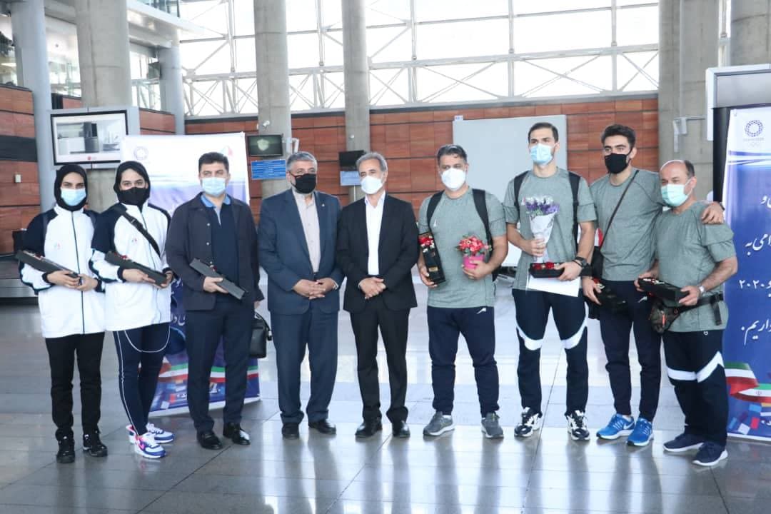 بازگشت ملیپوشان تکواندو به ایران
