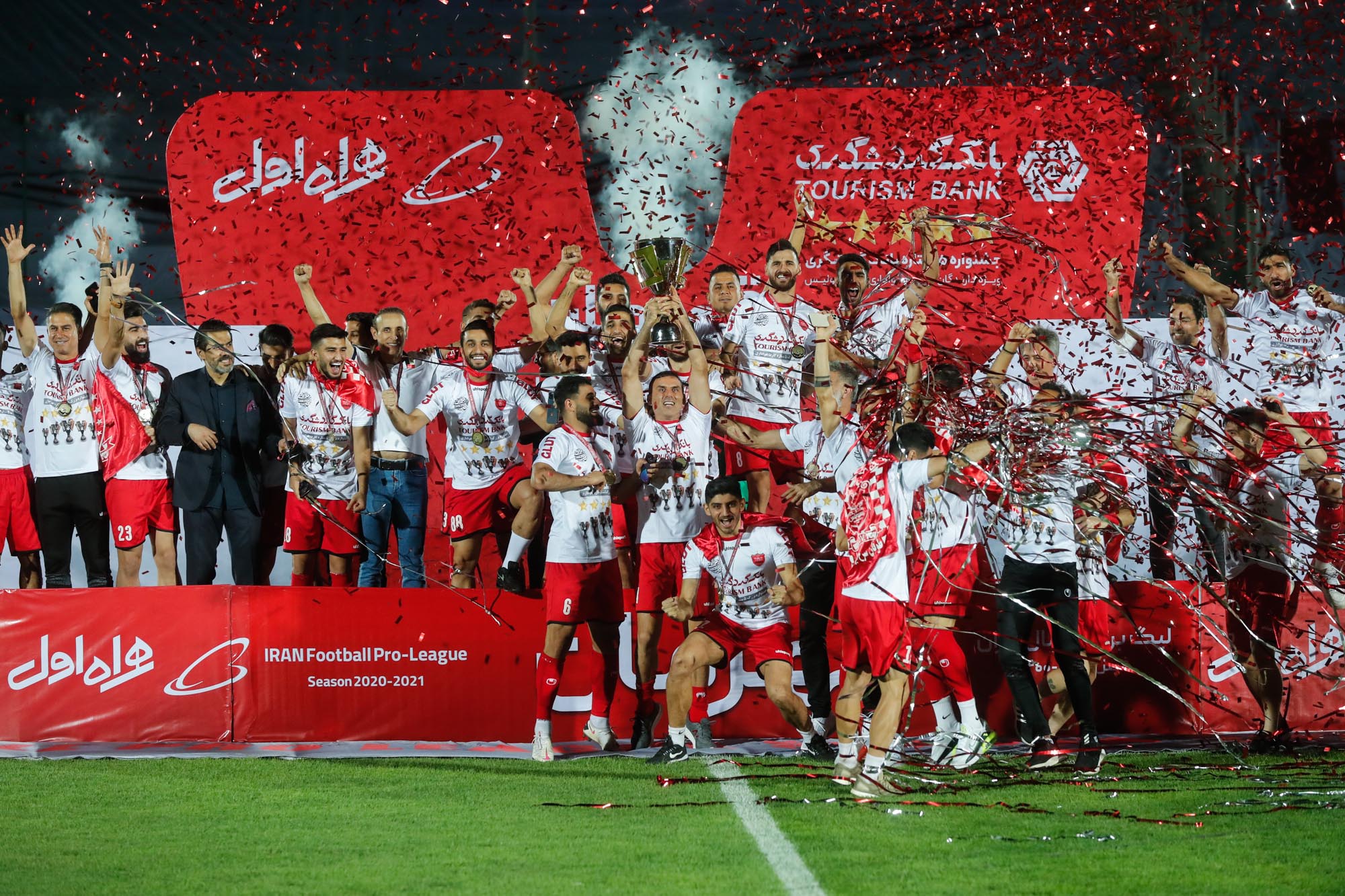 جشن قهرمانی تیم پرسپولیس