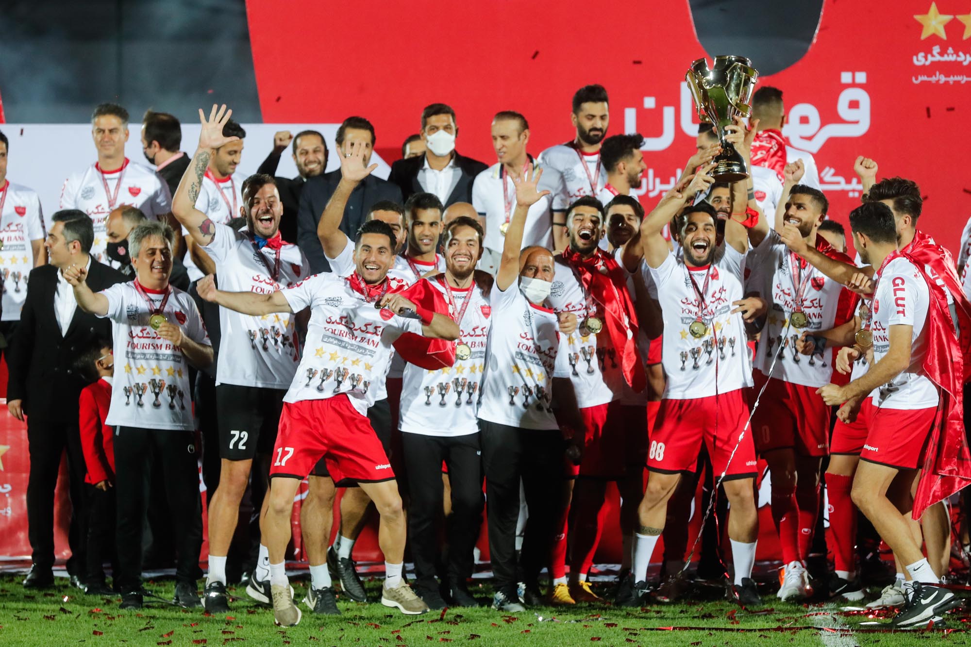 جشن قهرمانی تیم پرسپولیس