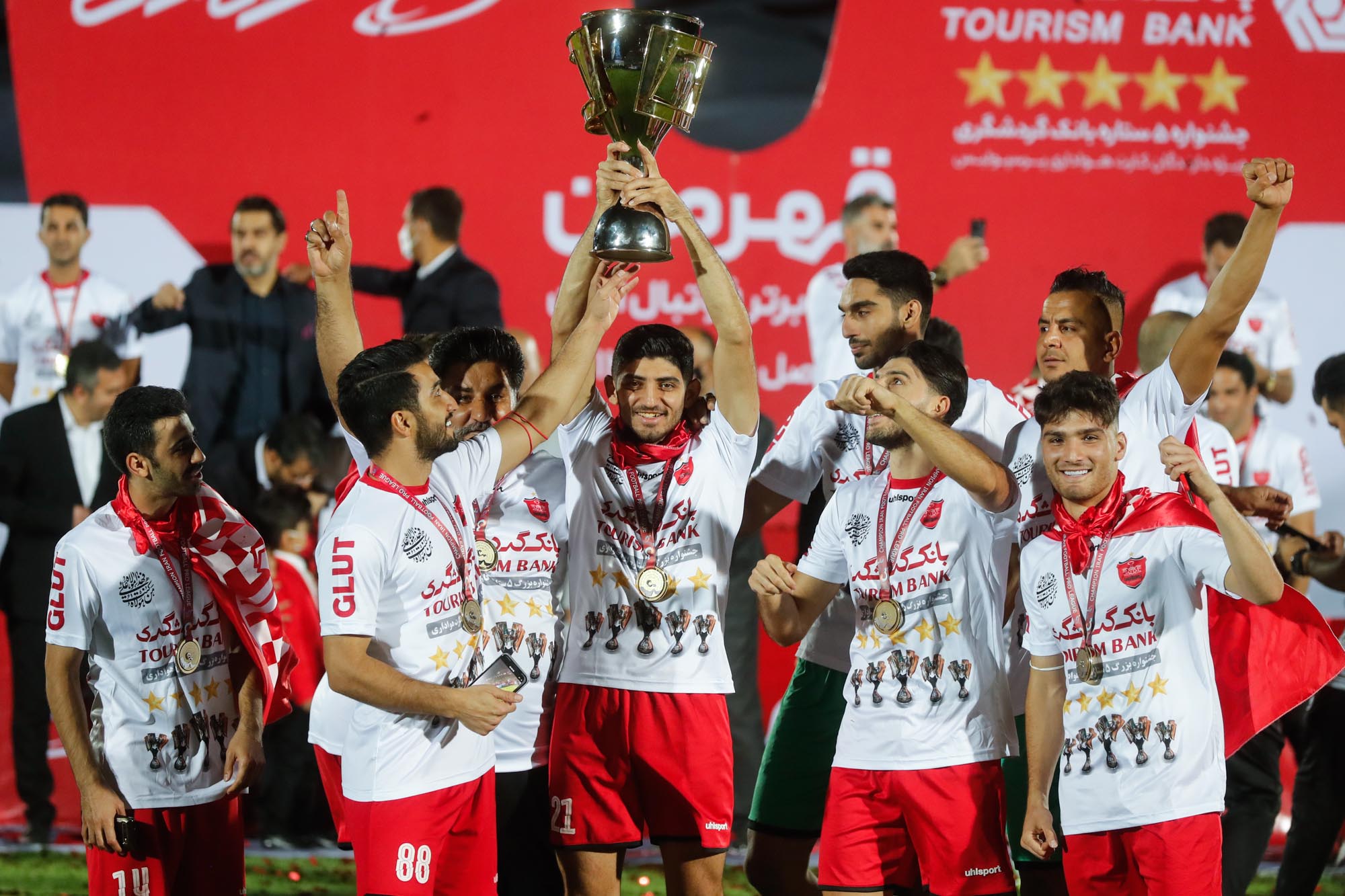 جشن قهرمانی تیم پرسپولیس