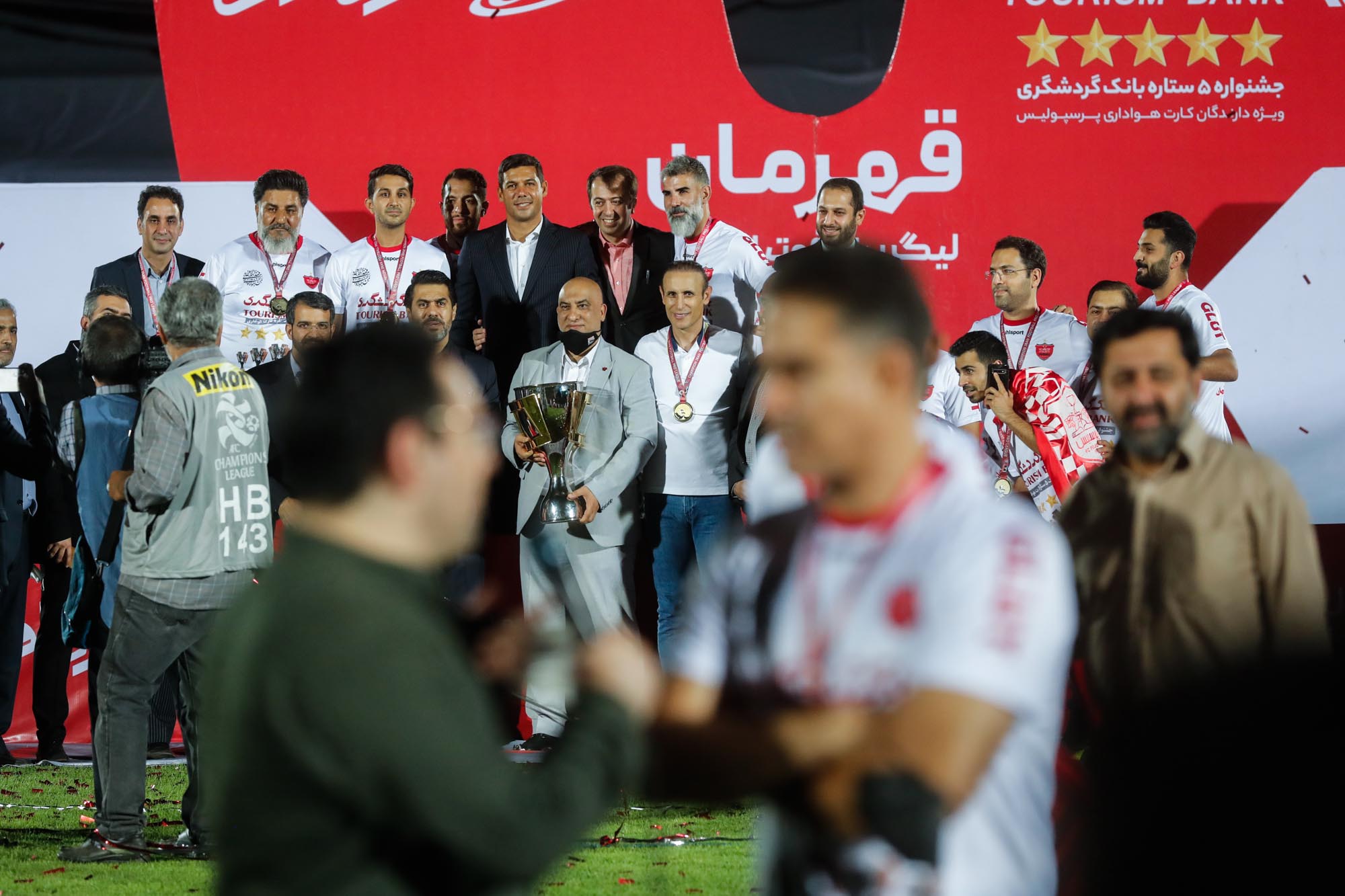 جشن قهرمانی تیم پرسپولیس