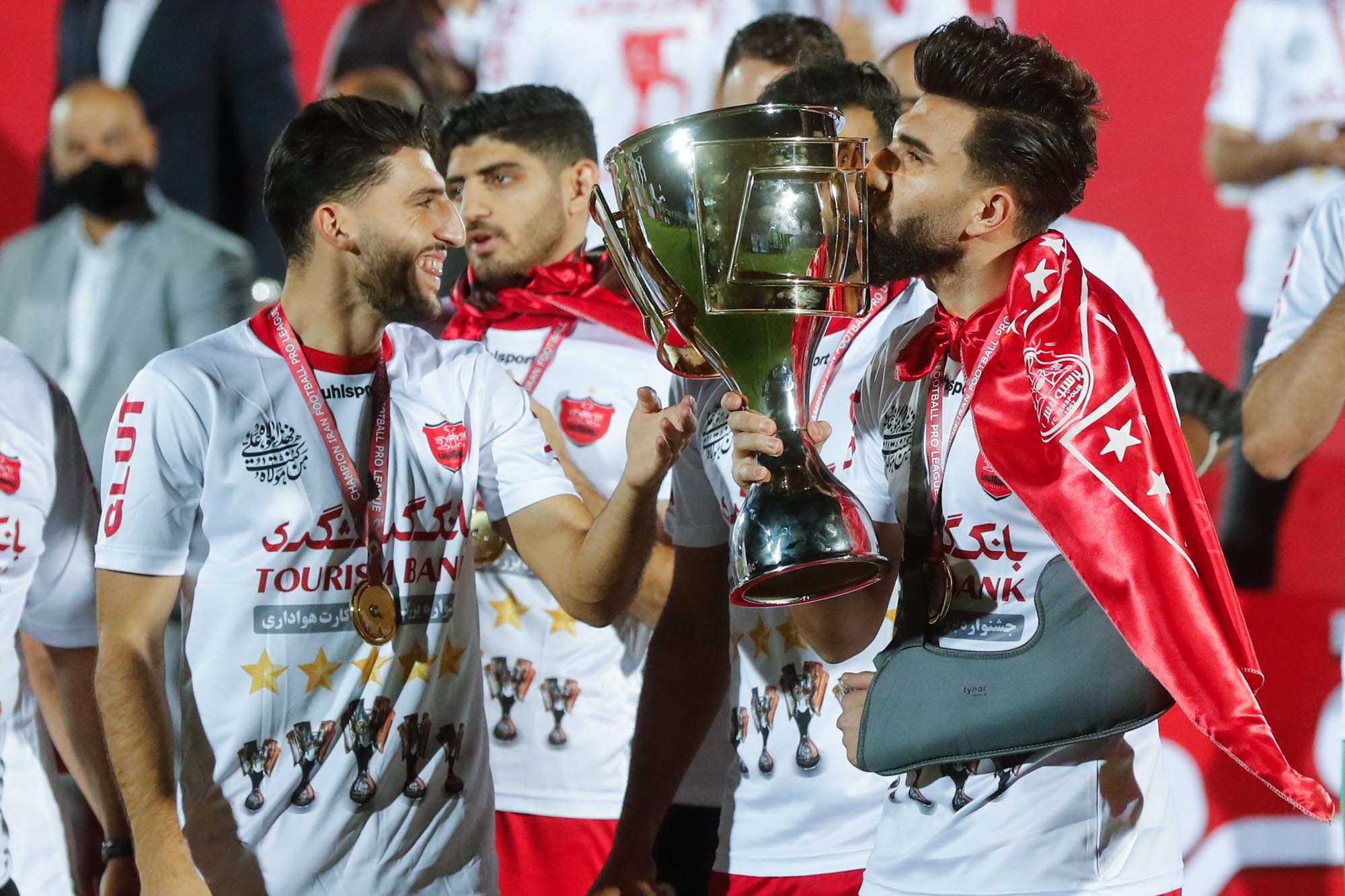 جشن قهرمانی تیم پرسپولیس