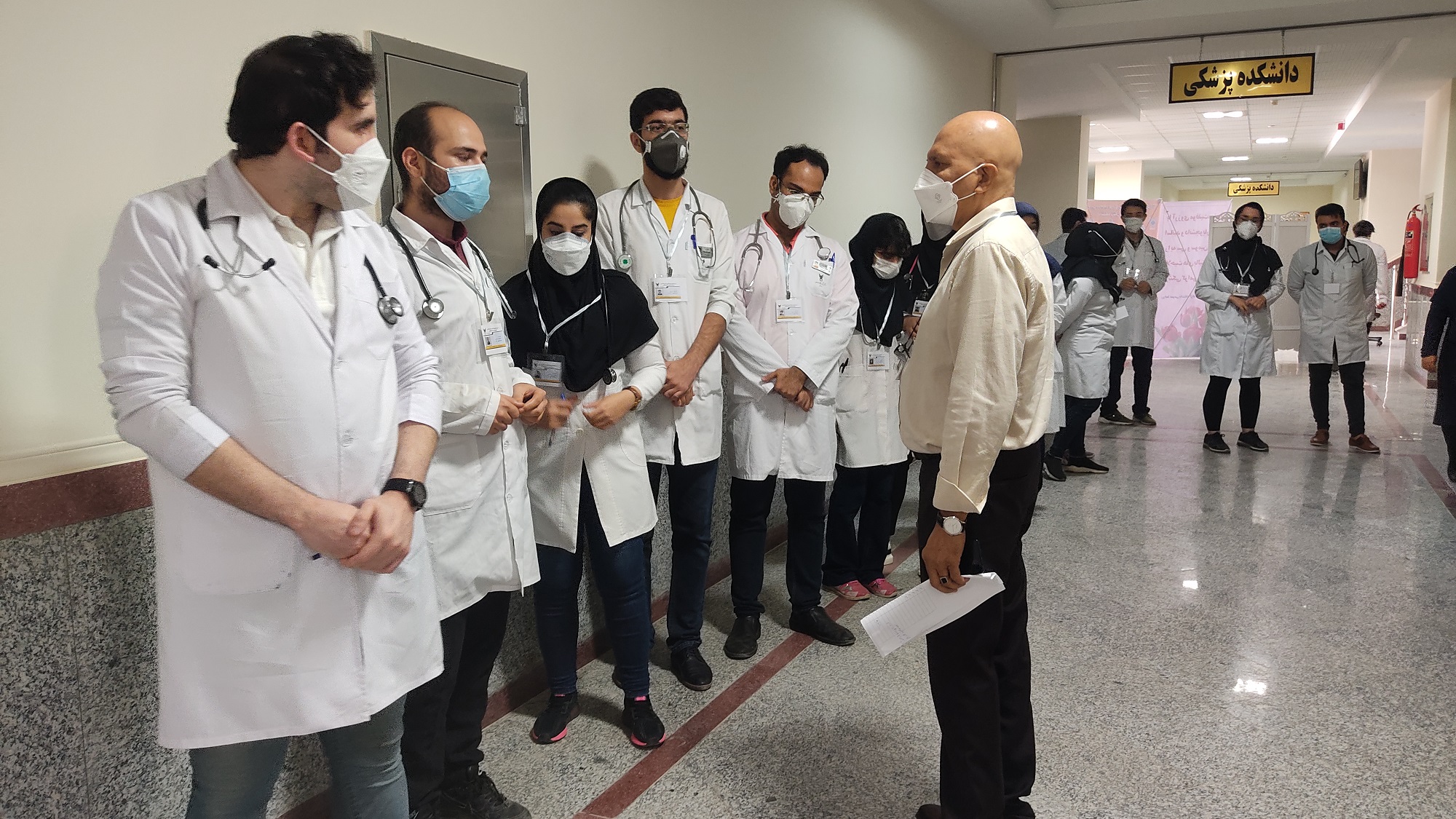 برگزاری سیوسومین دوره آزمون سراسری صلاحیت بالینی دانشجویان پزشکی در دانشگاه آزاد اسلامی قشم