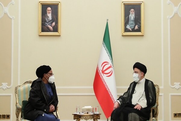 رئیسی و رئیس مجلس آفریقای جنوبی