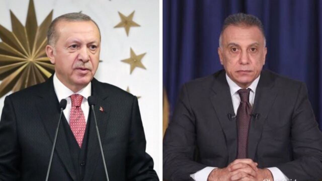 مصطفی الکاظمی - رجب طیب اردوغان