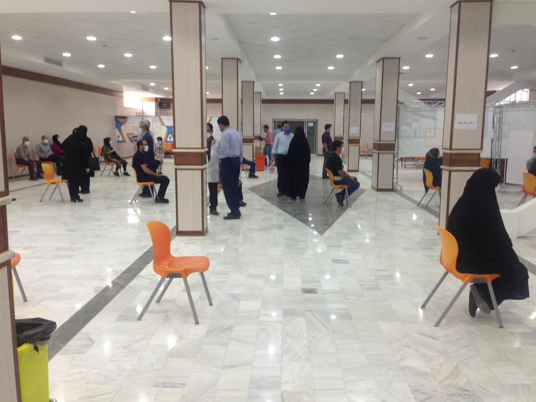 واكسيناسيون استادان واحد اراک