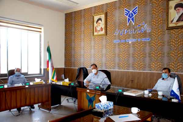 جلسه کمیته اقتصادی و سرمایهگذاری دانشگاه آزاد اسلامی ناحیه مرند