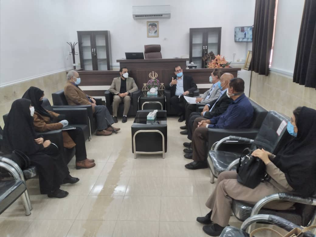 دیدار دانشگاهیان دانشگاه آزاد اسلامی واحد اوز با رئیس دادگستری اوز