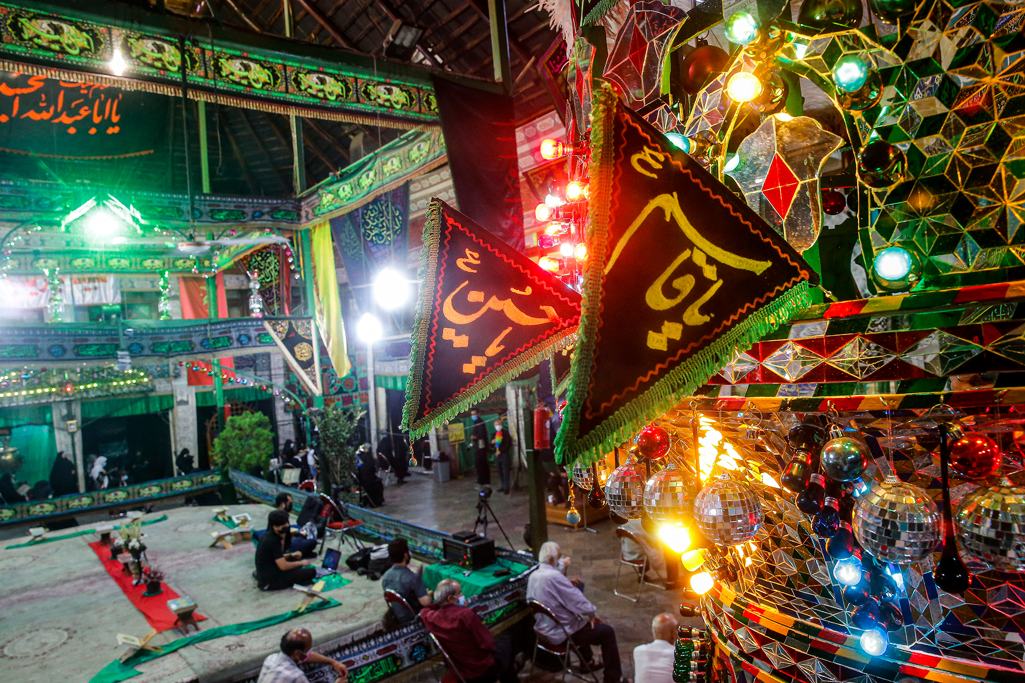 عزاداری اباعبدالله حسین (ع) در تکیه تجریش