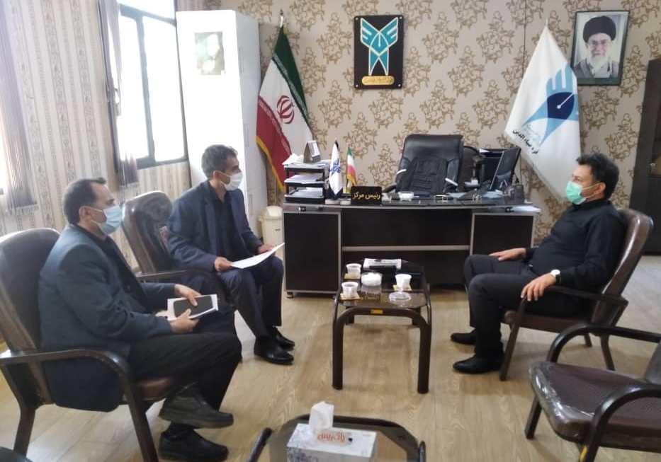 بازدید رئیس دانشگاه آزاد اسلامی واحد خوی از مرکز قره ضیاءالدین