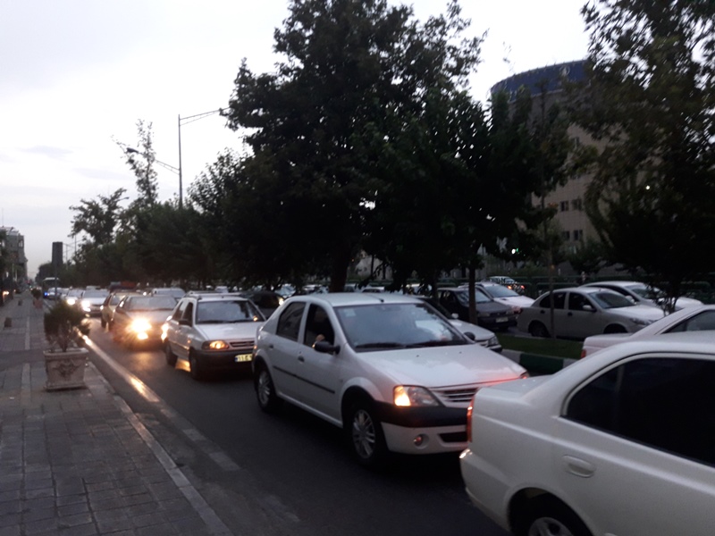 ترافیک در معابر پایتخت