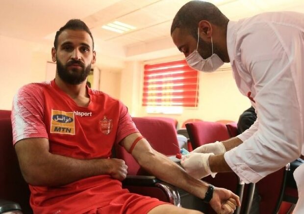 تست کرونا پرسپولیس