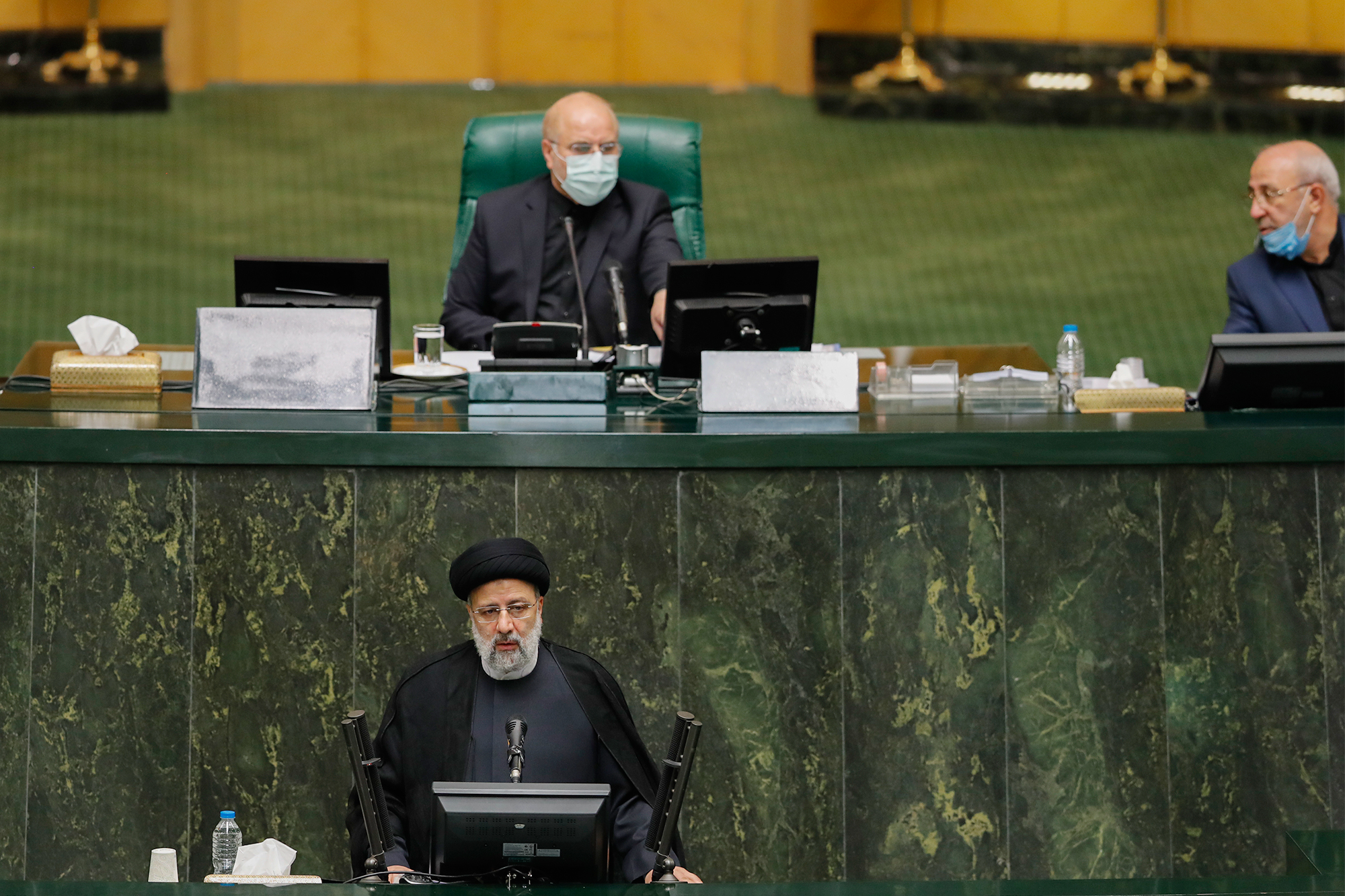 جلسه بررسی وزرای پیشنهادی دولت در مجلس