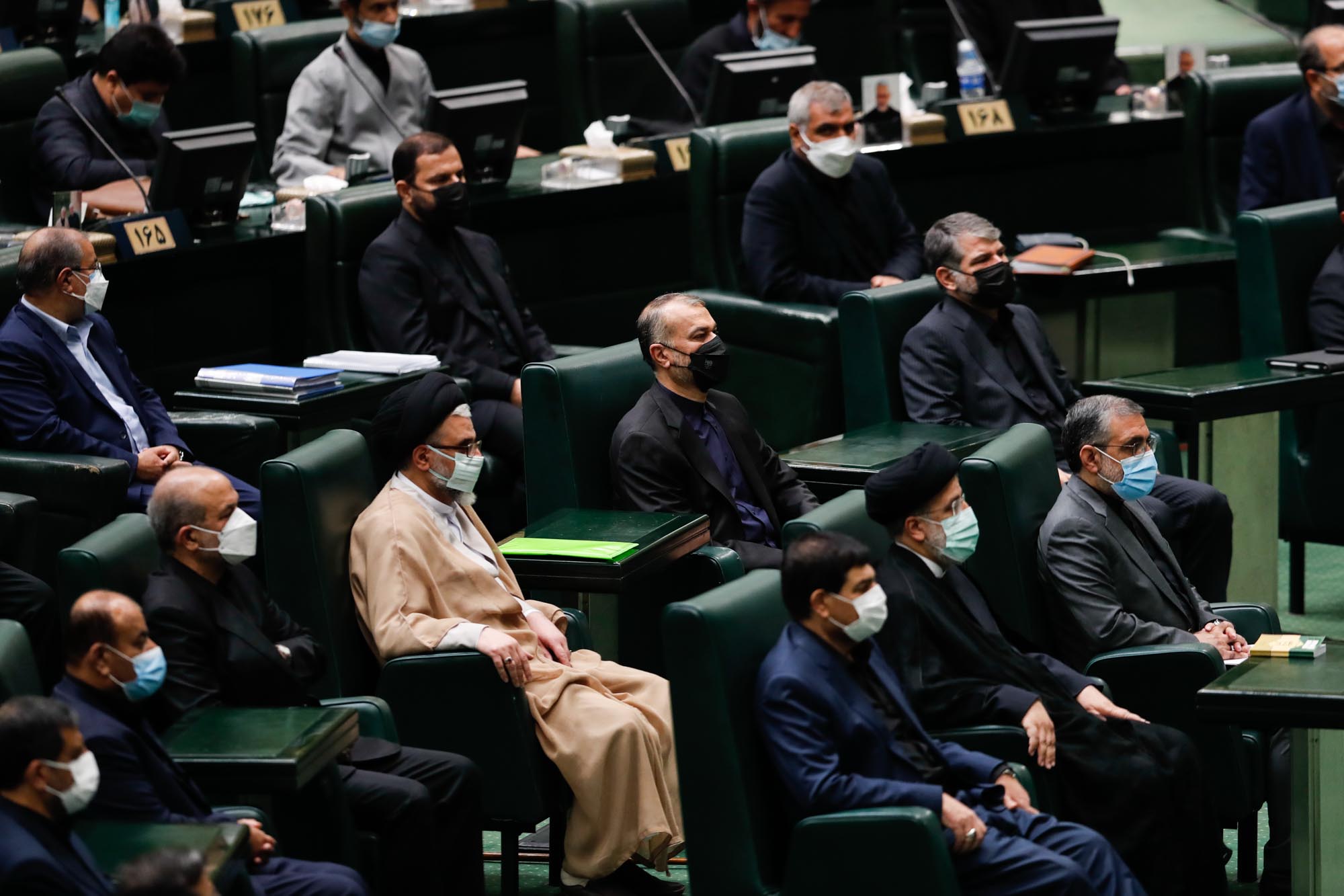 جلسه بررسی وزرای پیشنهادی دولت در مجلس