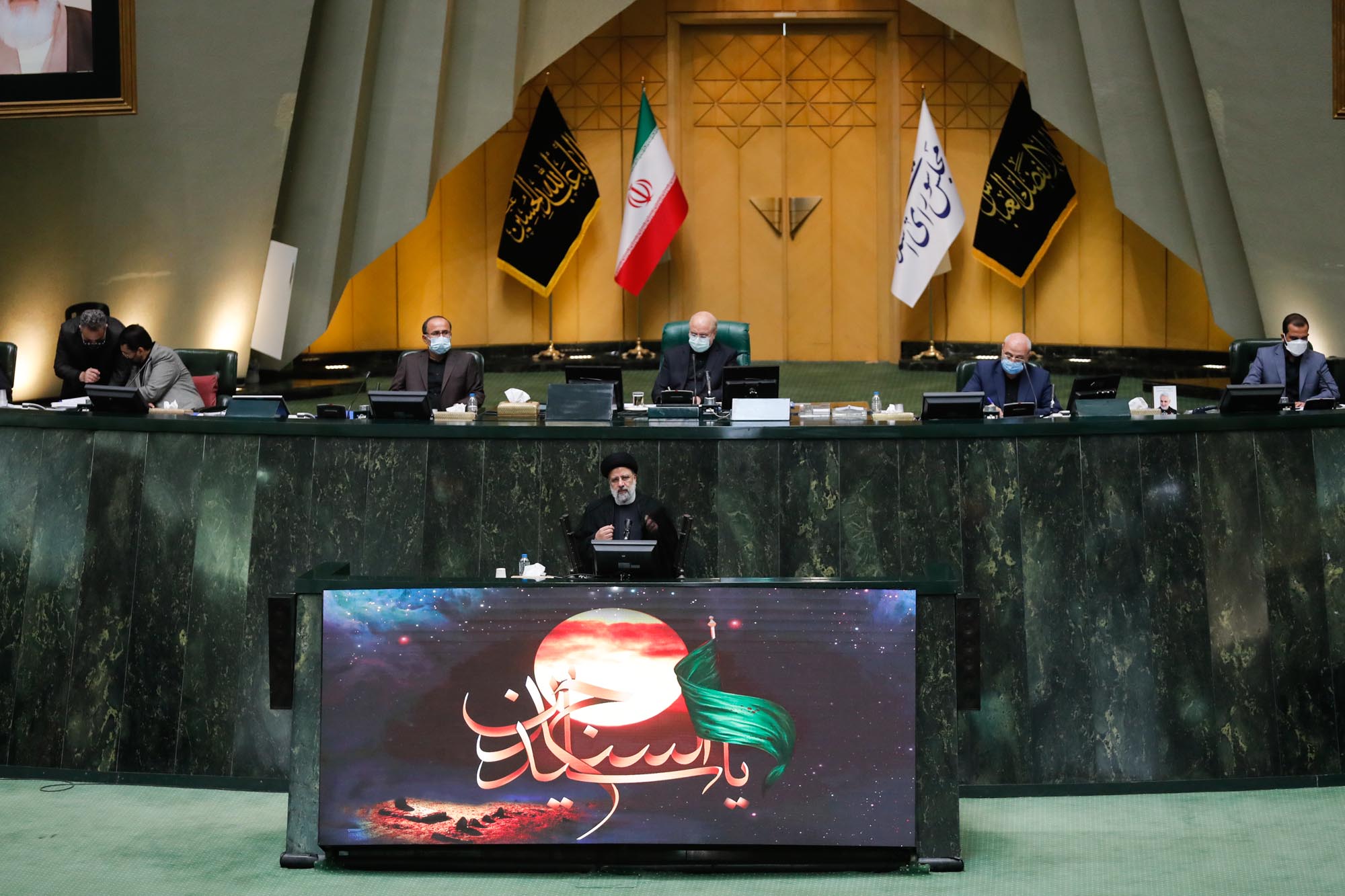جلسه بررسی وزرای پیشنهادی دولت در مجلس