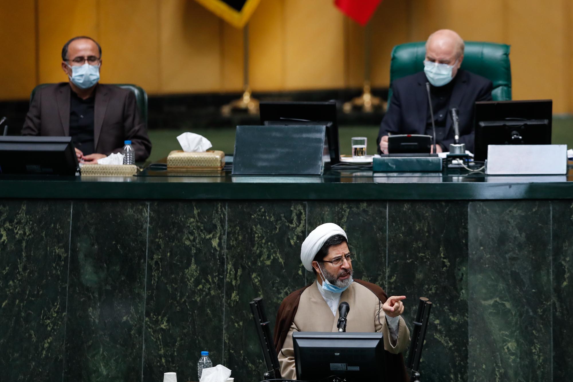 جلسه بررسی وزرای پیشنهادی دولت در مجلس