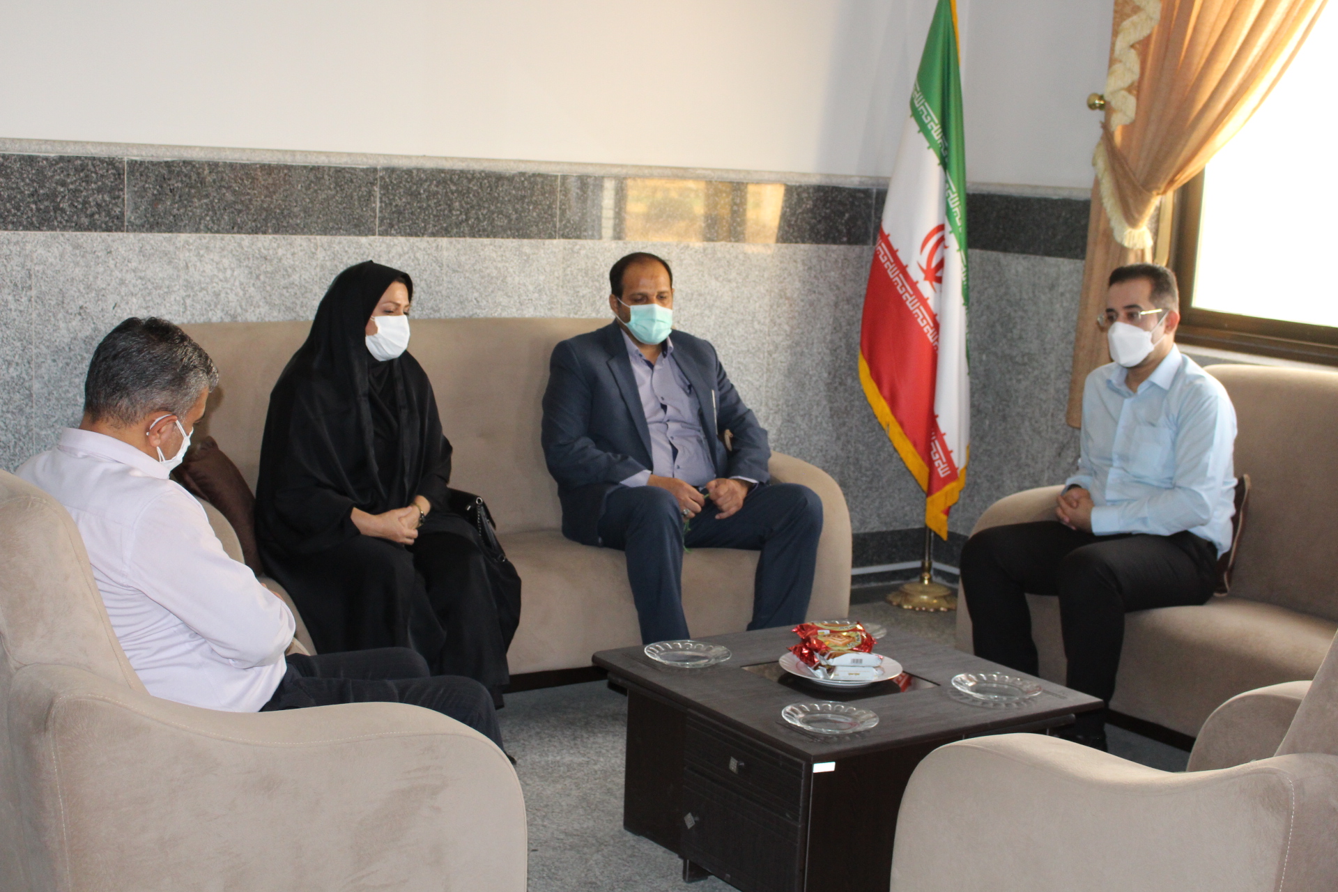برگزاری نشست مشترک اداره فرهنگ و ارشاد اسلامی و سمای ساوه