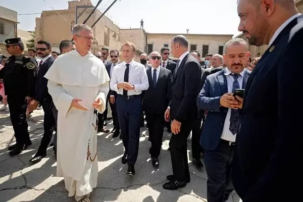 ماکرون در موصل