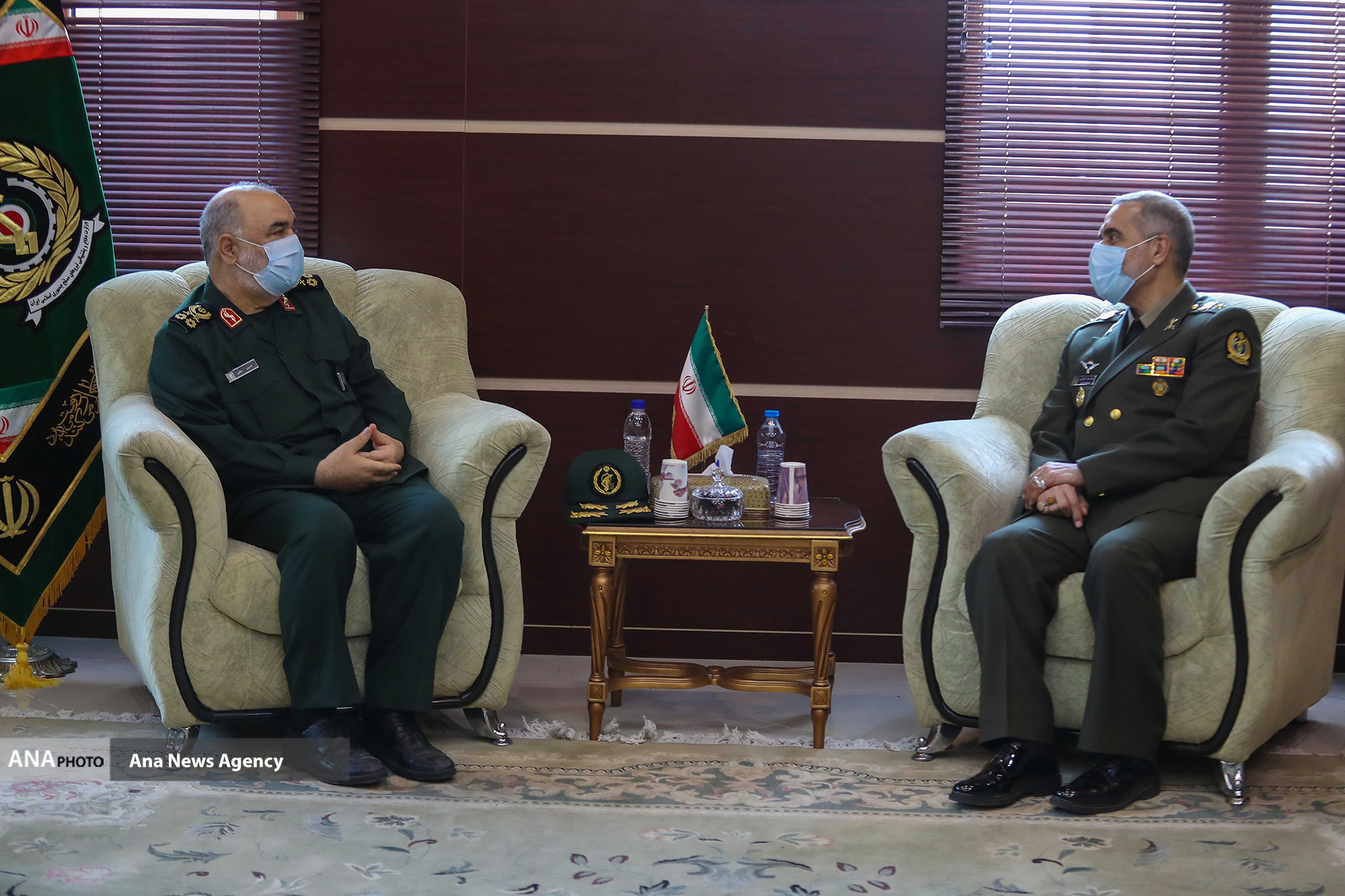 دیدار فرماندهان ارشد سپاه پاسداران با وزیر دفاع و پشتیبانی نیروهای مسلح