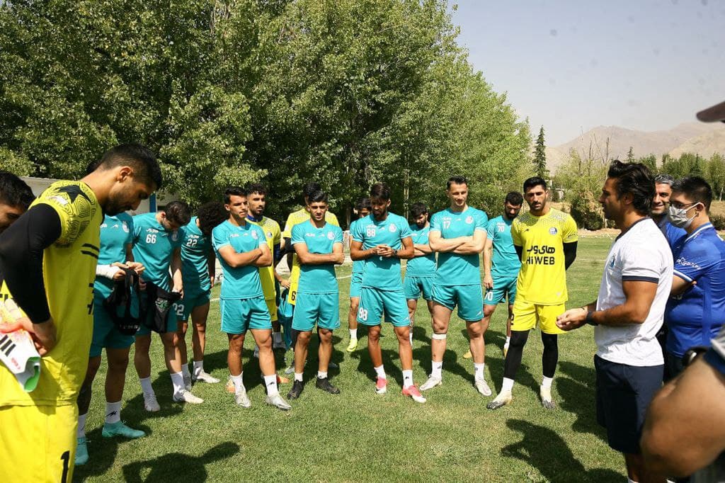 فرهاد مجیدی تمرین استقلال