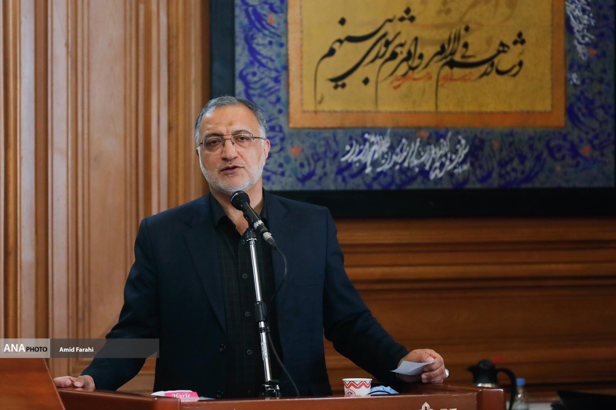 جلسه شورای شهر تهران با حضور شهردار تهران