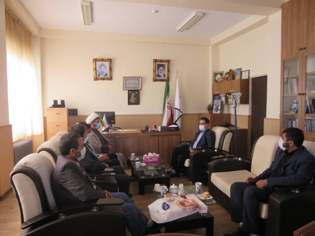 دیدار فرمانده ناحیه مقاومت بسیج سپاه شهرستان هریس با رئیس واحد هریس