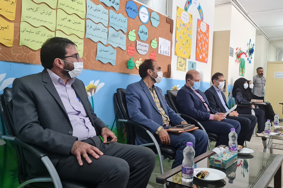 حضور حامد آریانفر در پیشدبستان و دبستانهای دخترانه و پسرانه سمای فولادشهر