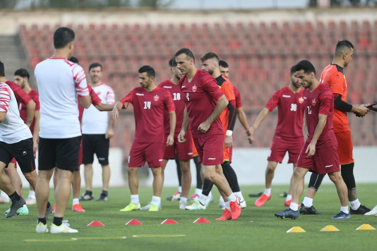 تمرین پرسپولیس