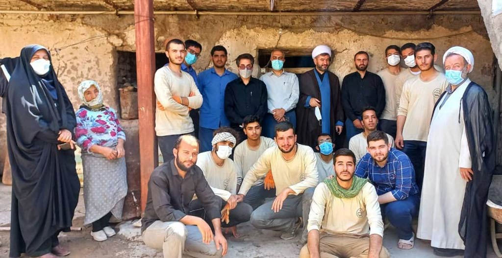 بازدید سرپرست دانشگاه آزاد اسلامی قزوین از دهمین اردوی جهادی بسیج دانشجویی
