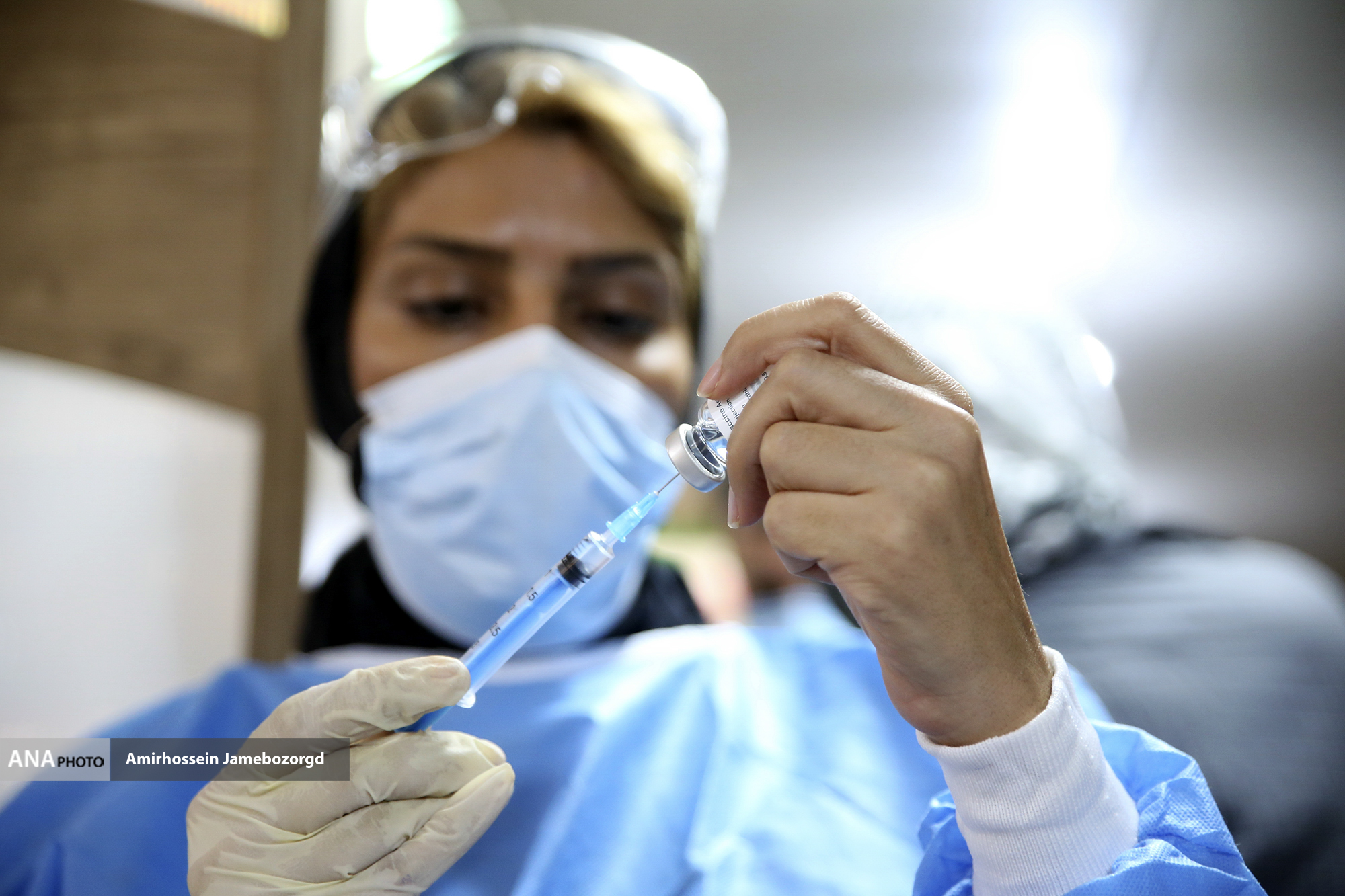 پایگاه تجمیعی واکسیناسیون کرونا در دانشگاه علامه طباطبایی