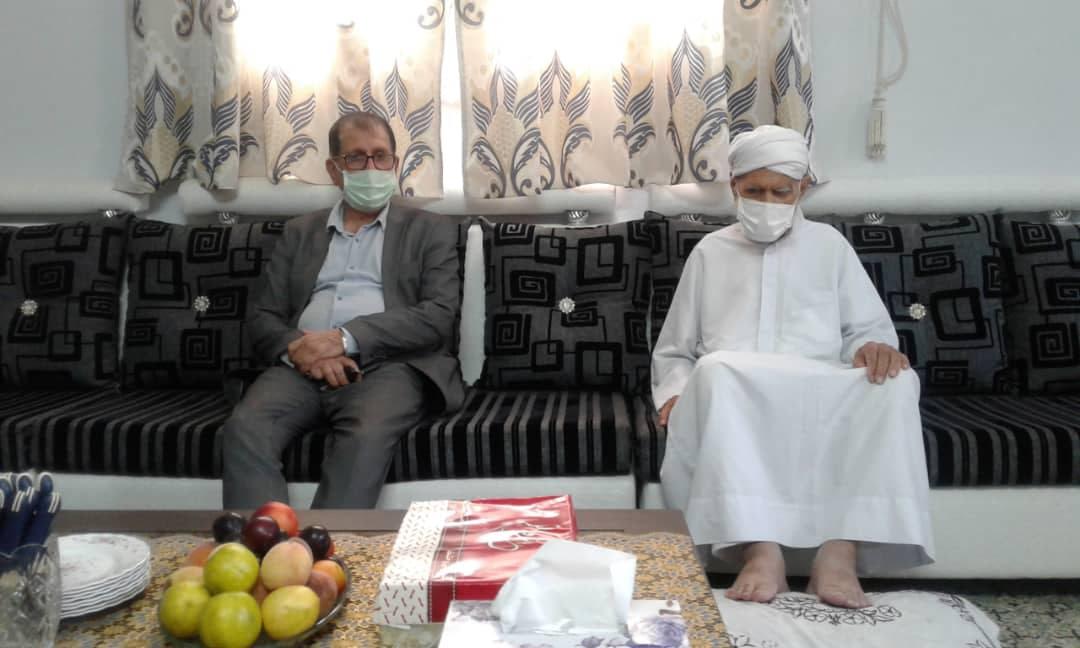 دیدار قاضی زاده با امام جمعه اوز