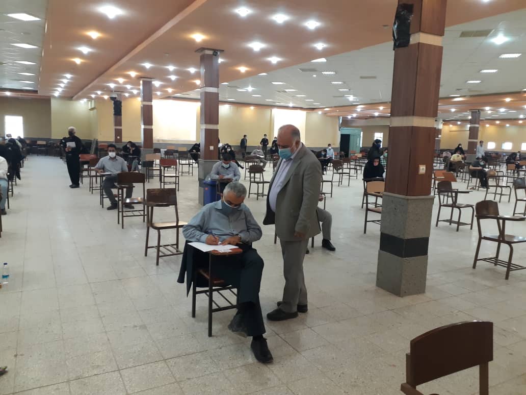 برگزاری آزمون در کرمان