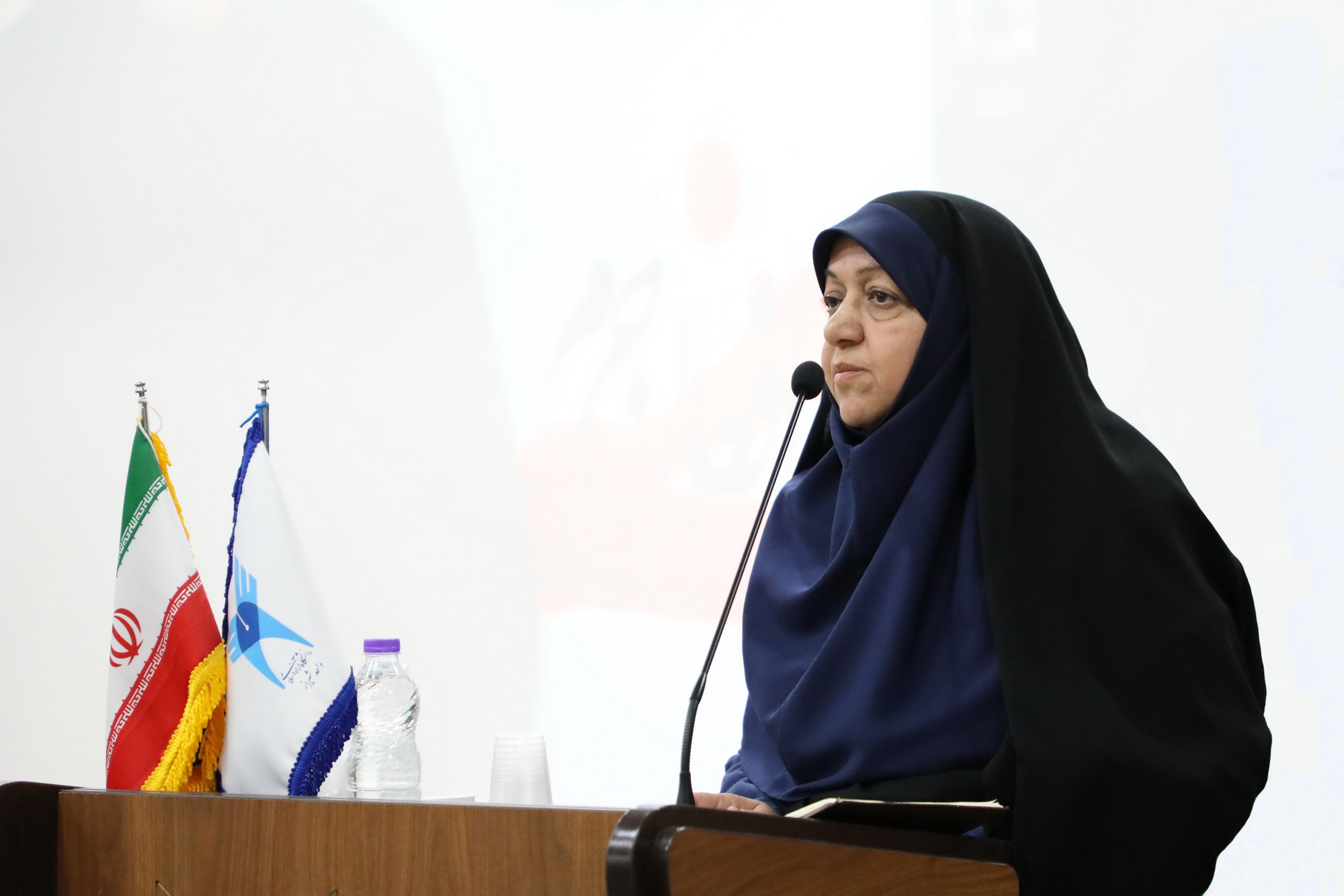 مریم زیبایی‌نژاد معاون فرهنگی دانشجویی دانشگاه آزاد اسلامی استان فارس