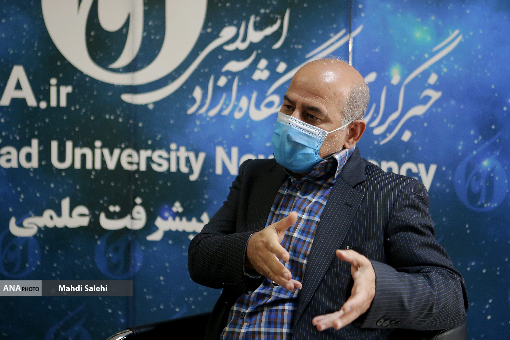 بازدید و مصاحبه دکتر ابراهیم صالحی عمران