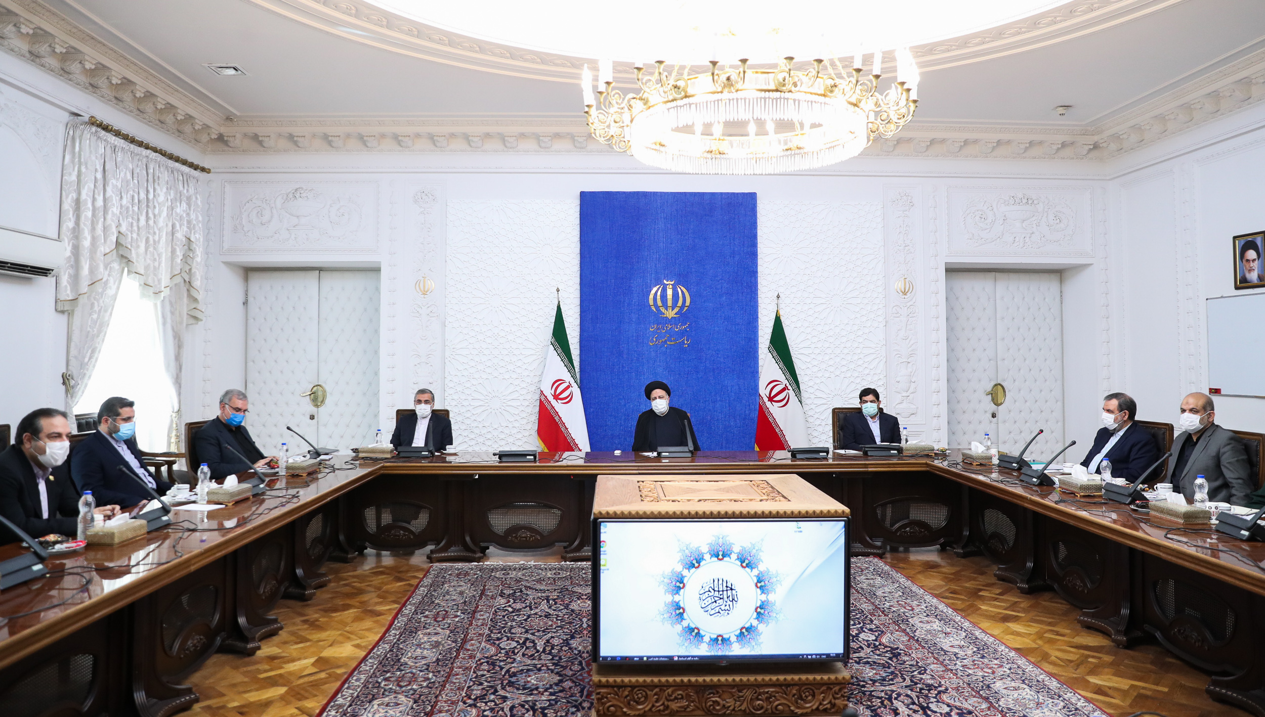رئیسی ستاد کرونا 1