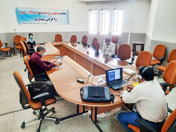 برگزاری آزمون مجازی جامع دکترای تخصصی در دانشگاه آزاد اسلامی اشکذر