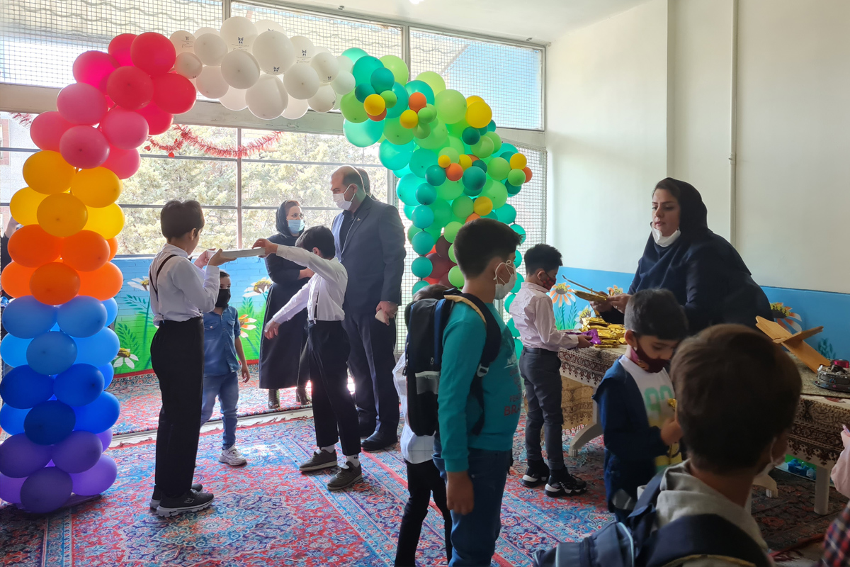 گشایش مدارس سما در لنجان