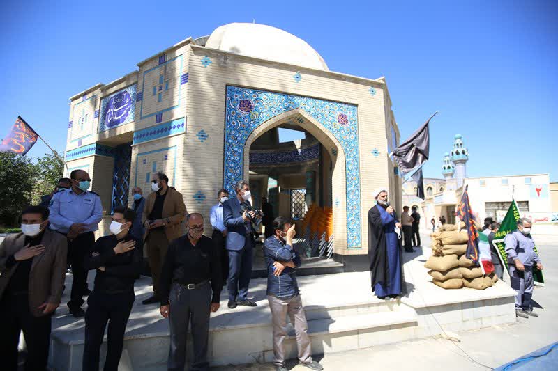 برگزاری مراسم عزاداری و دسته سینهزنی جاماندگان اربعین در دانشگاه آزاد اسلامی اراک