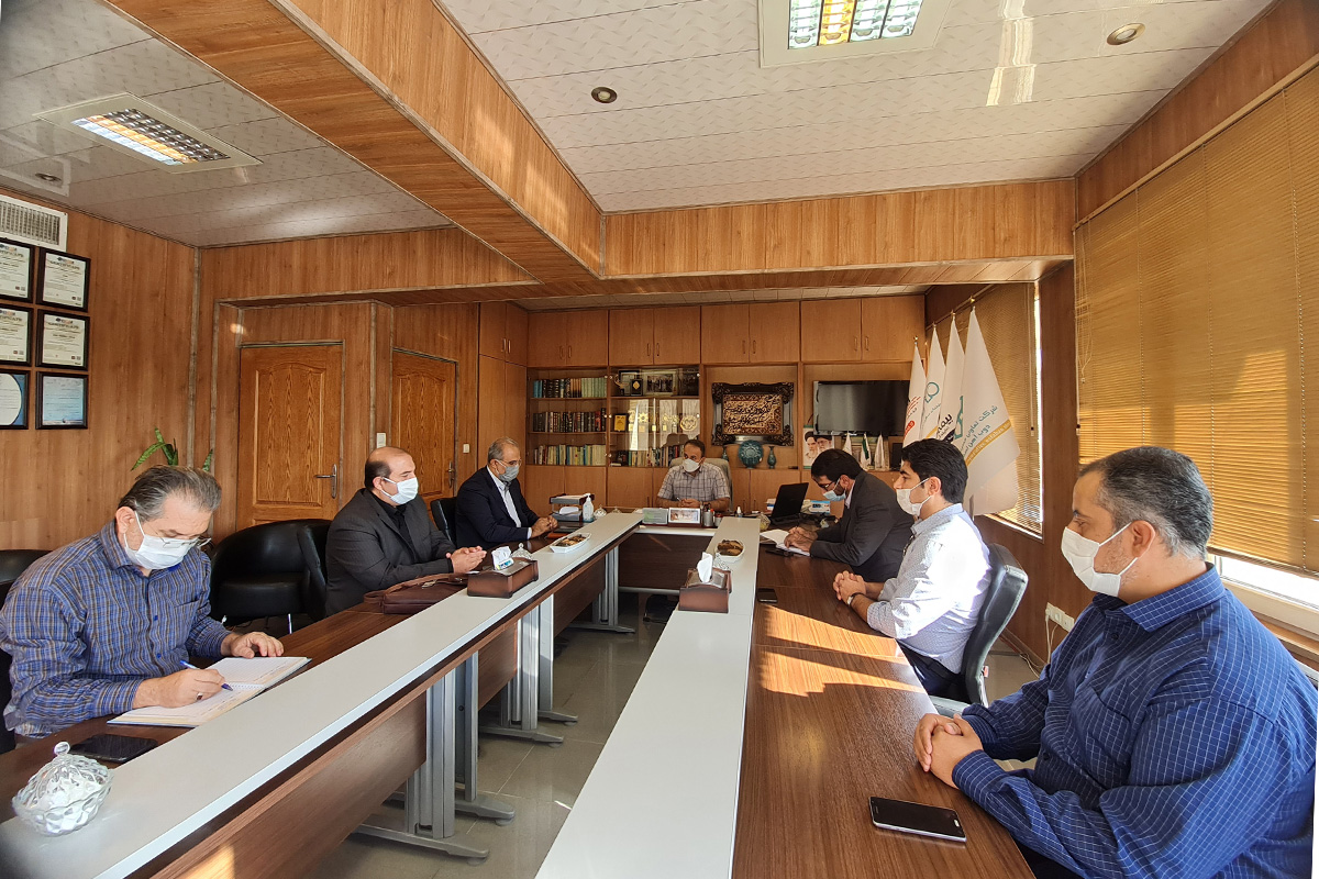 نشست مشترک مدیرعامل شرکت تعاونی ذوبآهن اصفهان با رئیس دانشگاه آزاد اسلامی واحد لنجان