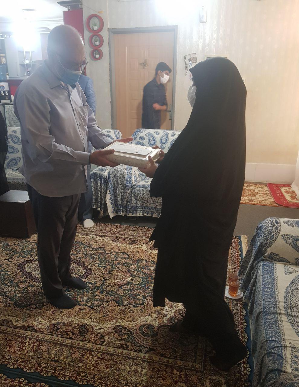 دلجویی از خانواده مرحوم شهرکی