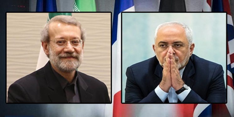 ظریف و لاریجانی