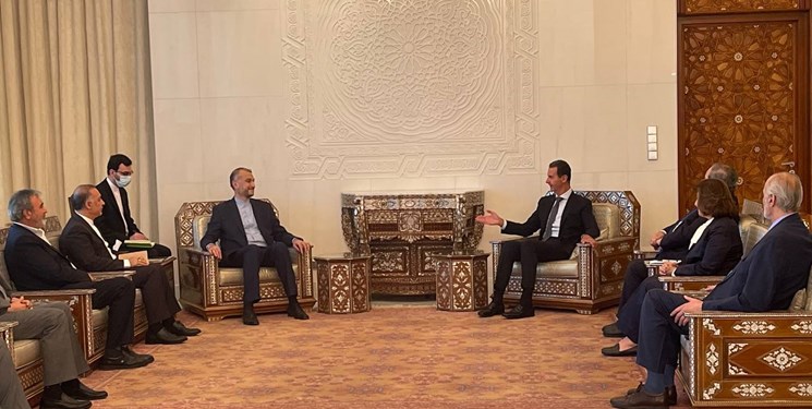 امیر عبداللهیان بشار اسد