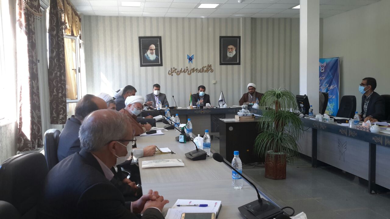 مسئولان شورای قرآن و عترت دانشگاه آزاد اسلامی استان خراسان‌جنوبی
