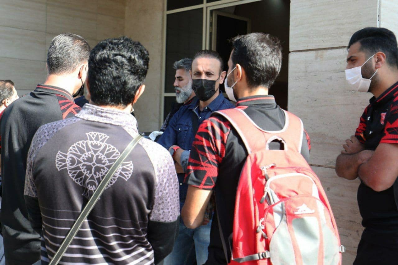 یحیی گلمحمدی پرسپولیس فرودگاه