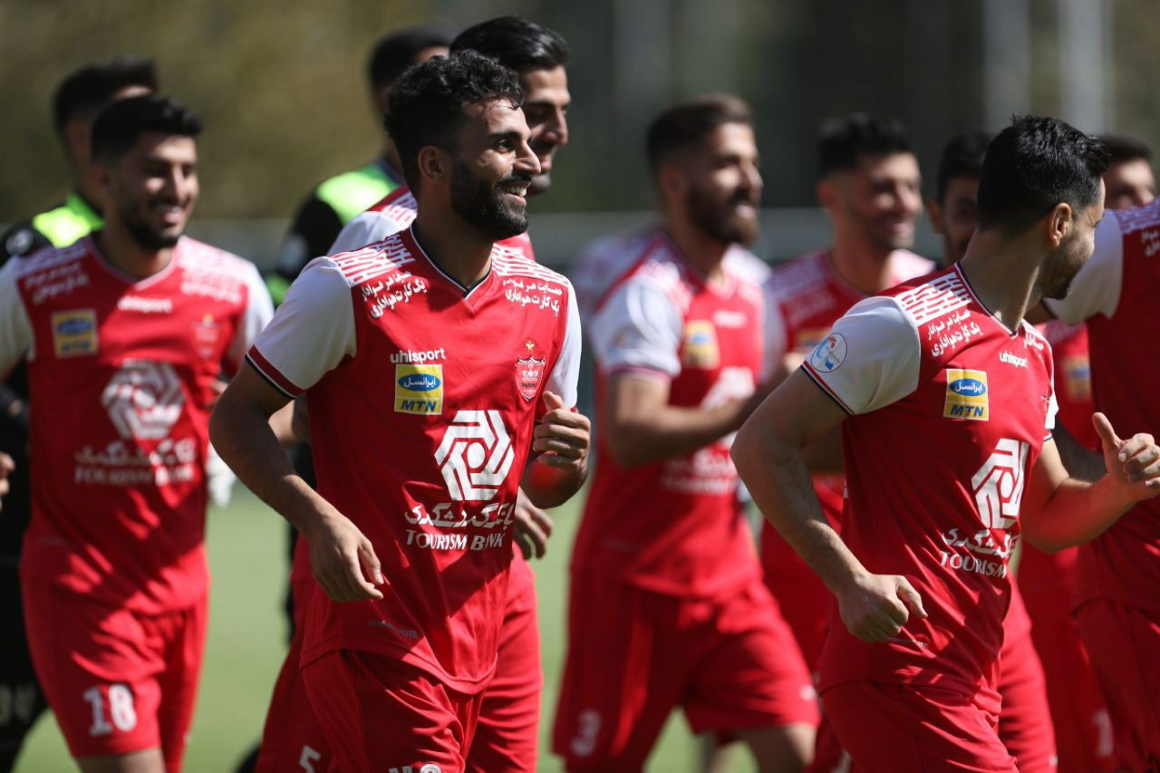 تمرین پرسپولیس