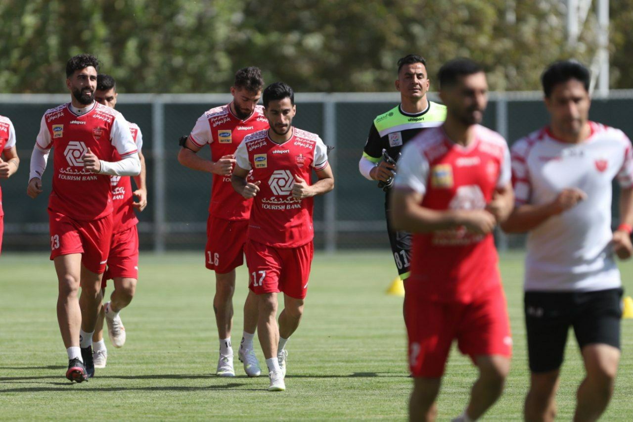 تمرین پرسپولیس