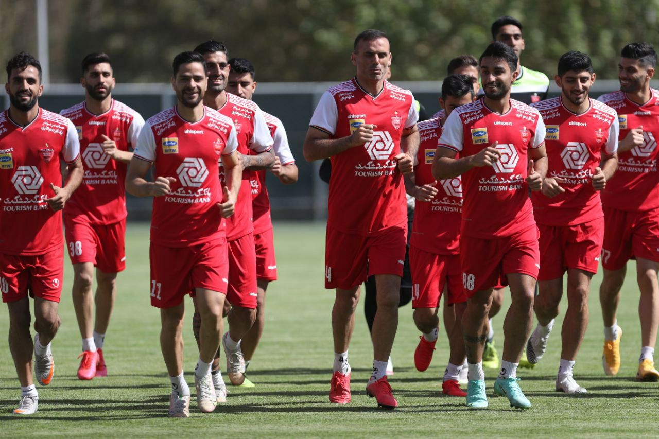 تمرین پرسپولیس